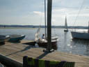 Sailing on the Potomac at the docks